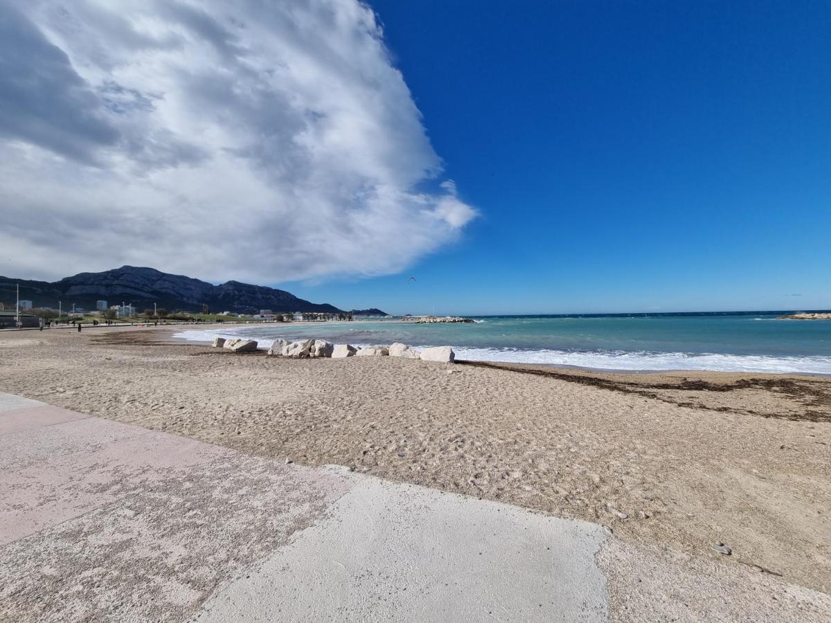 Appartement T1 Marseille Prado Chanot Plage Экстерьер фото