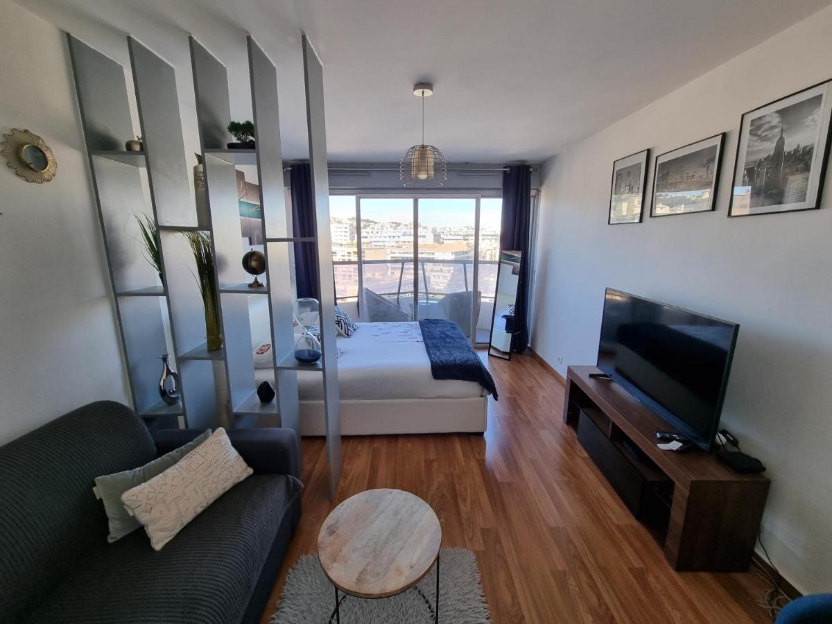 Appartement T1 Marseille Prado Chanot Plage Экстерьер фото