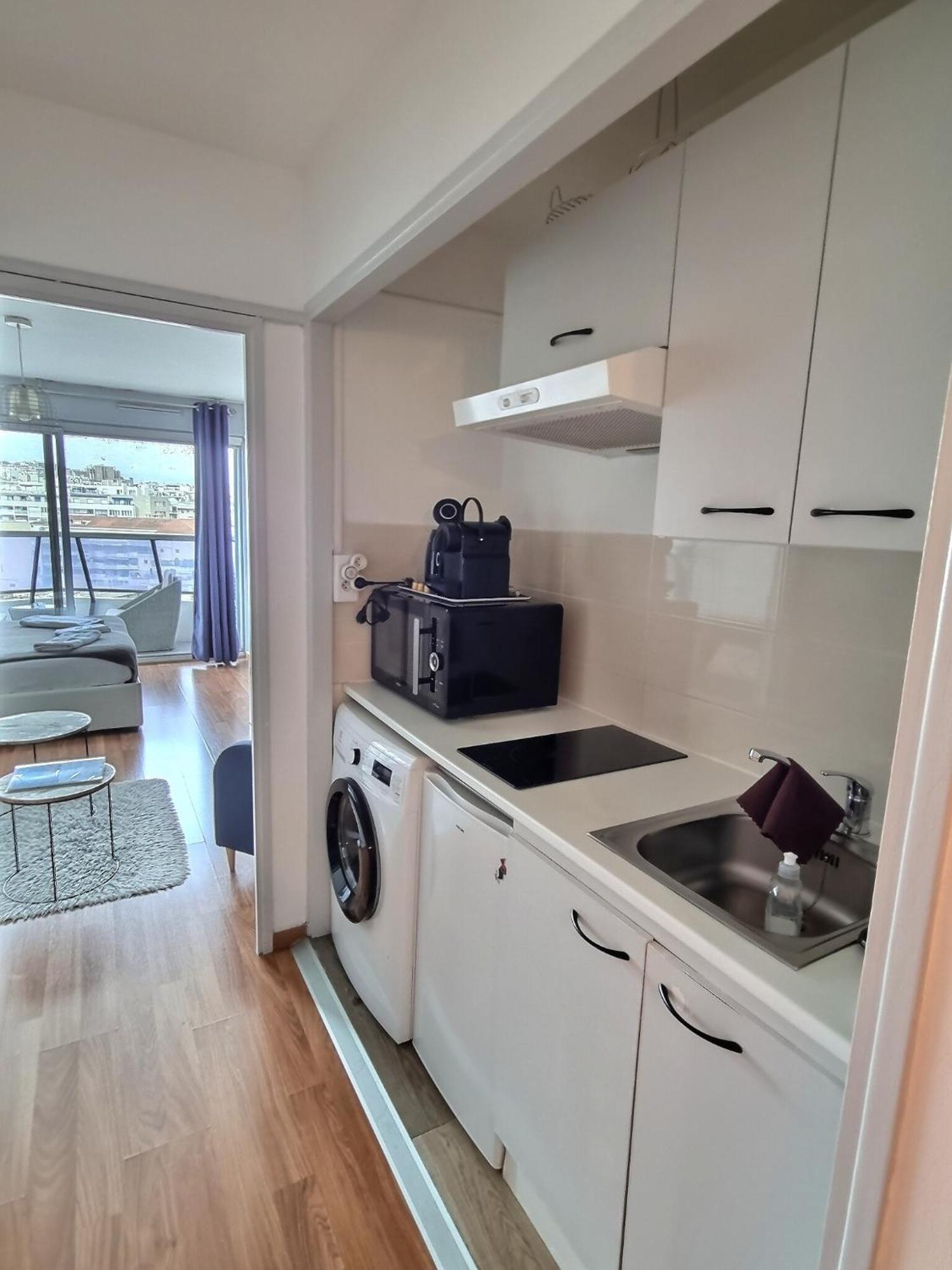 Appartement T1 Marseille Prado Chanot Plage Экстерьер фото